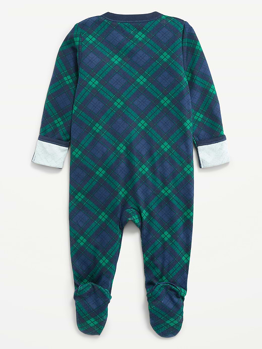 Old Navy 2-Way-Zip Sleep & Play Footed One-Piece for Baby — photo 4