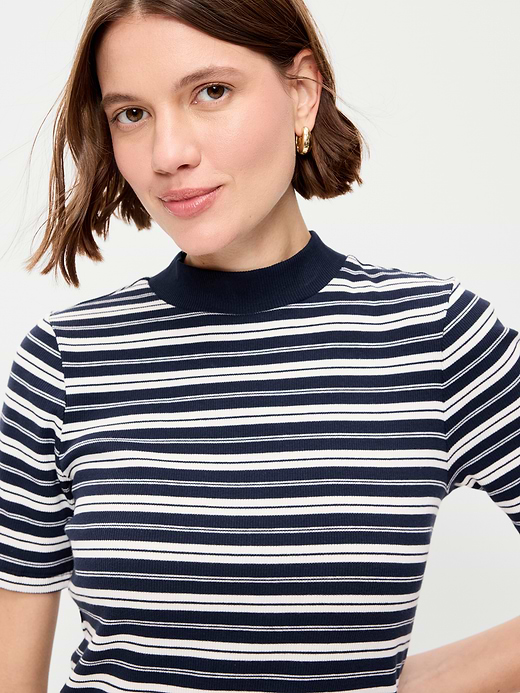 Old Navy Snug Mock-Neck Bodycon Mini Dress — photo 6