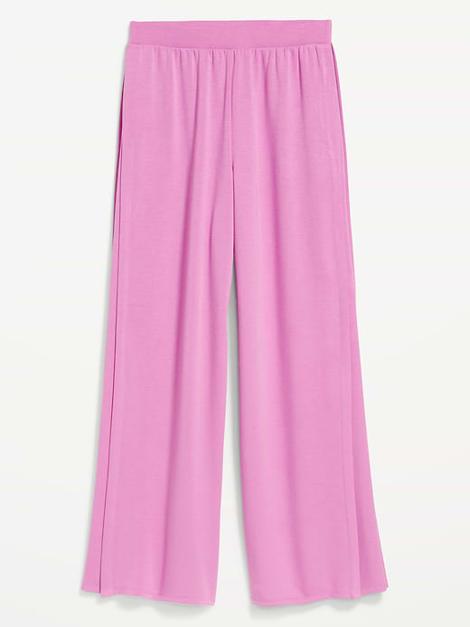 Old Navy High-Waisted Bounce Lite Drapey Wide-Leg Pleated Pants — photo 7