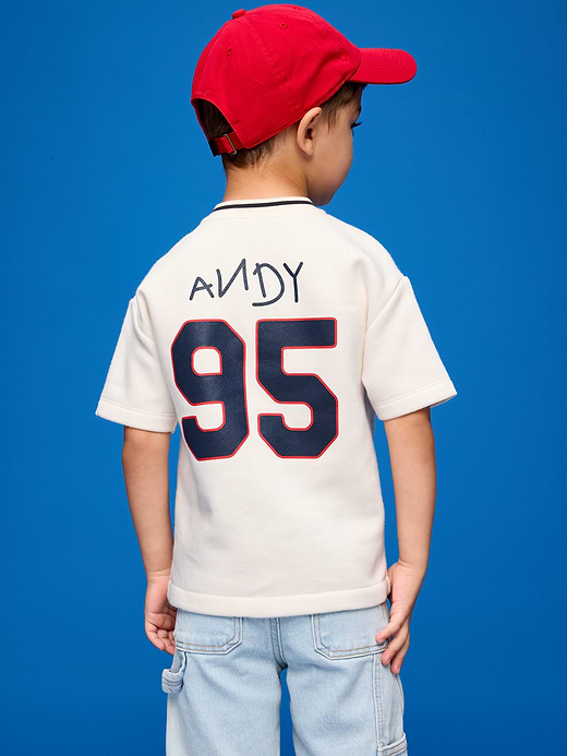 Old Navy Old Navy x Pixar Toy Story Oversized Baseball Jersey Sweatshirt for Toddler Boys — photo 3