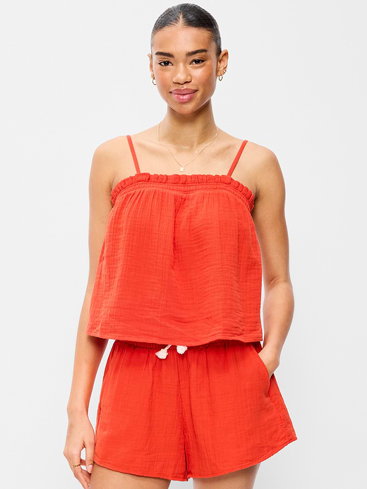Old Navy Crinkle Gauze Tank Top — photo 1