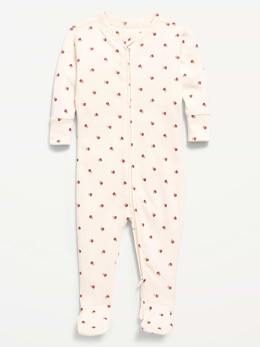 Old Navy Snug-Fit 2-Way-Zip Sleep & Play Footed One-Piece for Baby — photo 1