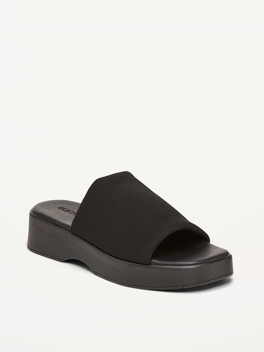 Old Navy Platform Slide Sandals for Girls — photo 1
