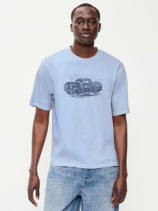 Old Navy Loose Heavyweight Graphic T-Shirt — photo 1