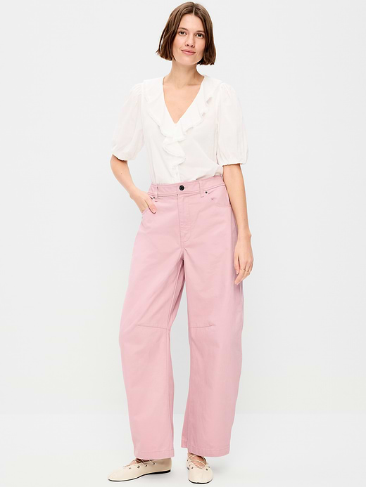 Old Navy Mid-Rise Barrel Chino Pants — photo 1