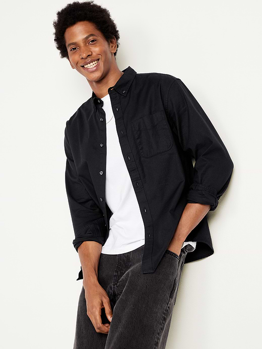 Old Navy Classic Fit Everyday Oxford Shirt — photo 4