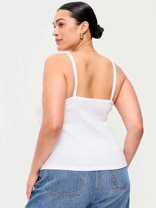 Old Navy Button-Front Cami Tank Top — photo 9