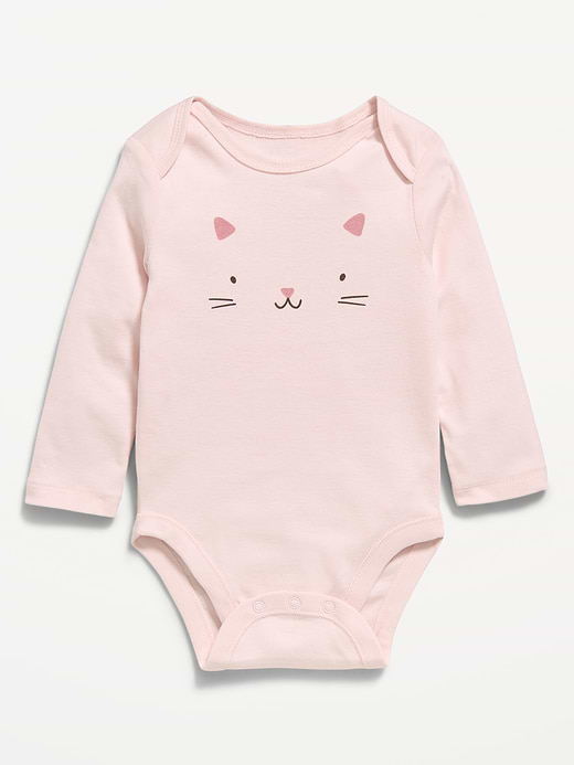 Old Navy Long-Sleeve Graphic Bodysuit for Baby — photo 1