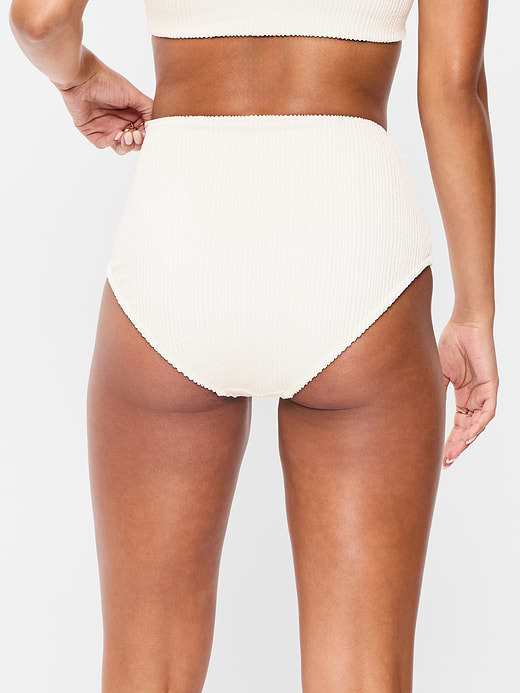 Old Navy High-Waisted Ribbed Bikini Swim Bottoms — photo 3