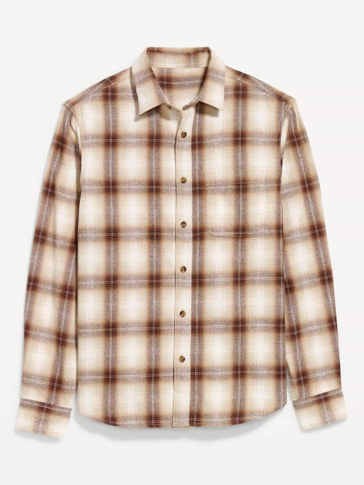 Old Navy Relaxed Long-Sleeve Flannel Pocket Shirt — photo 5