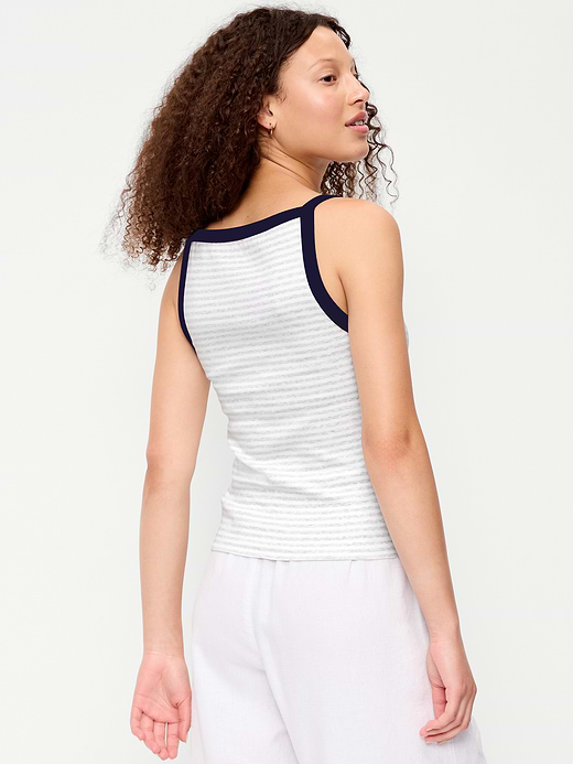 Old Navy Snug Apron-Neck Tank Top — photo 3