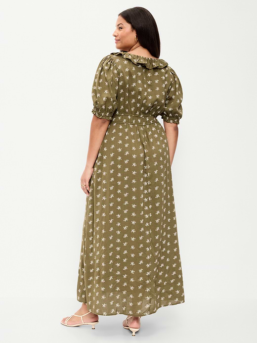 Old Navy Ruffle-Collar Boho Maxi Dress — photo 10
