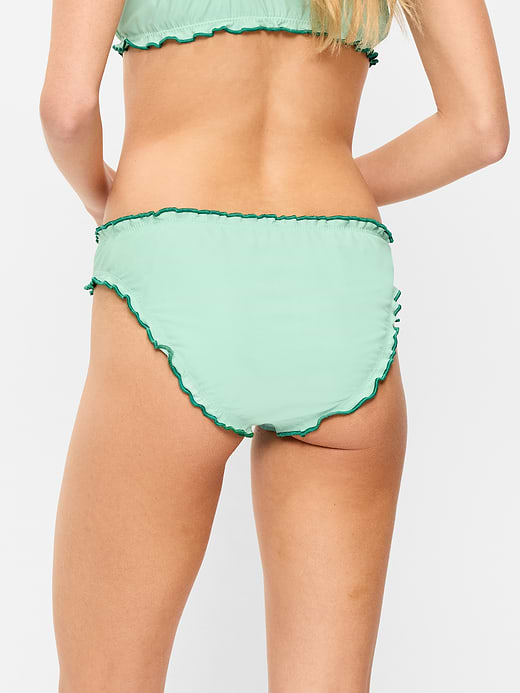 Old Navy Mid-Rise Ruffle Trim Swim Bottoms — photo 3