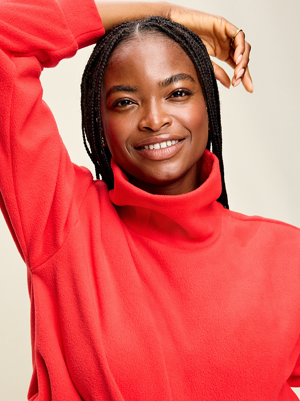 Old Navy Performance Fleece Funnel Neck Pullover — photo 5