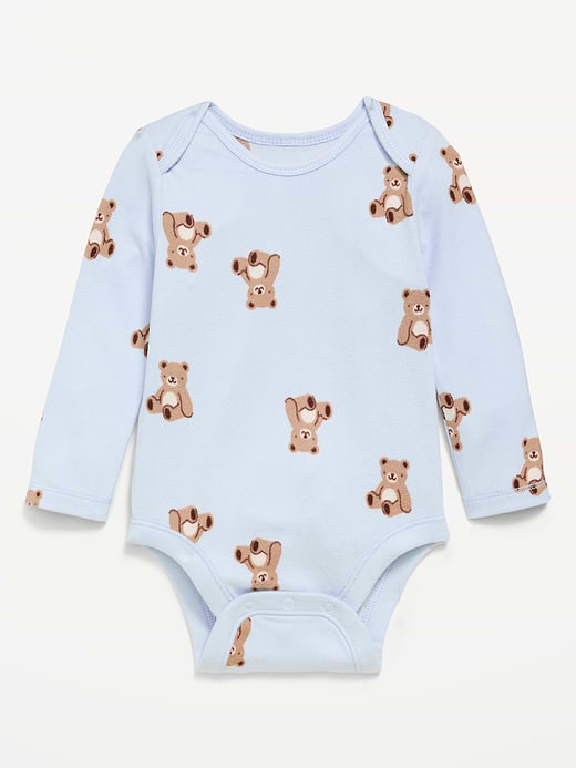 Old Navy Long-Sleeve Graphic Bodysuit for Baby — photo 1