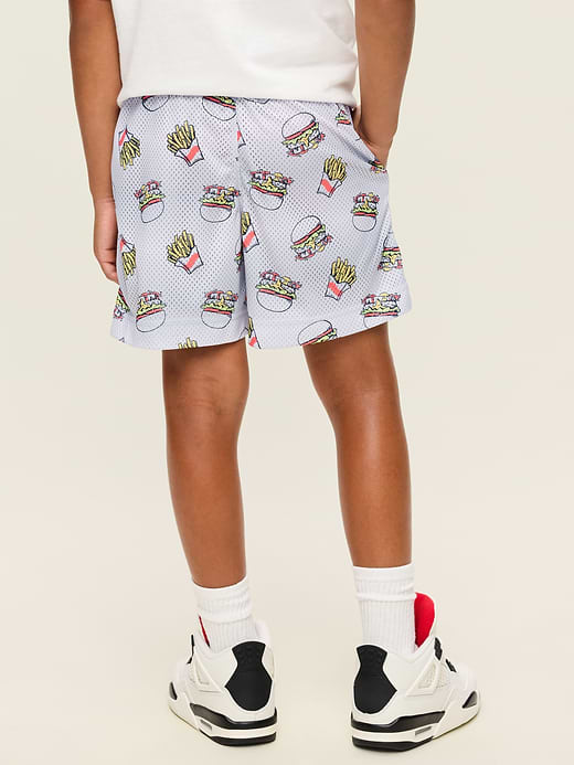Old Navy Printed Knee Length Mesh Shorts for Boys — photo 3