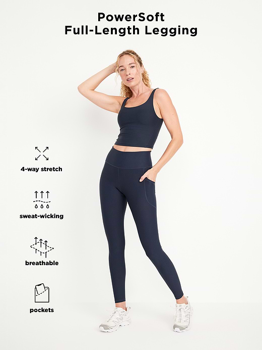 Old Navy High-Waisted PowerSoft Full-Length Pocket Leggings — photo 10