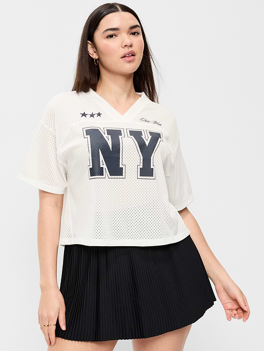 Old Navy Mesh Jersey Football Top — photo 6
