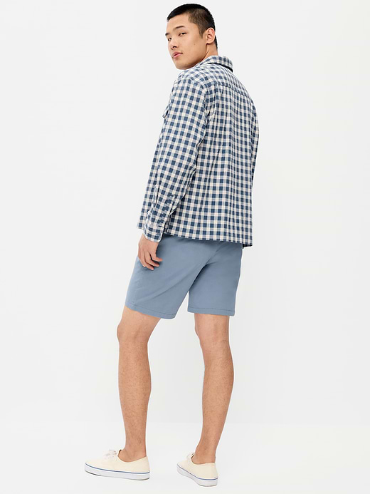Old Navy Slim Built-In Flex Rotation Chino Shorts -- 5-inch inseam — photo 4