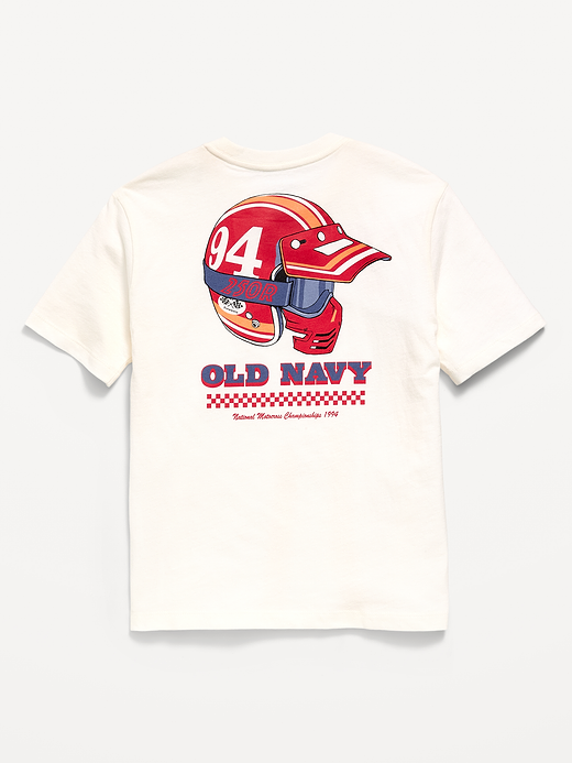 Old Navy Short-Sleeve Logo-Graphic T-Shirt for Boys — photo 3