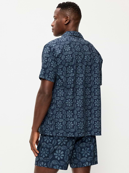 Old Navy Short-Sleeve Floral Camp Shirt — photo 3