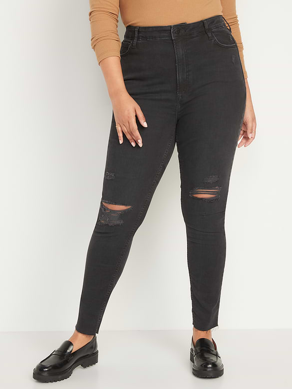 Old Navy FitsYou Extra High-Waisted Rockstar Super-Skinny Jeans — photo 6