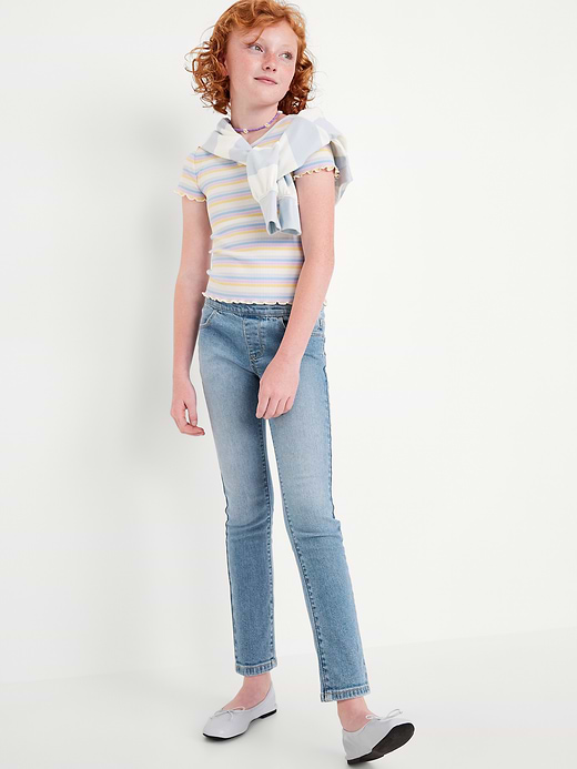 Old Navy Wow Skinny Pull-On Jeans for Girls — photo 4
