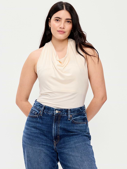 Old Navy Cowl-Neck Halter Top — photo 7
