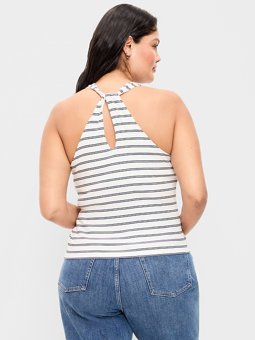 Old Navy Ribbed Loop-Back Halter Top — photo 8