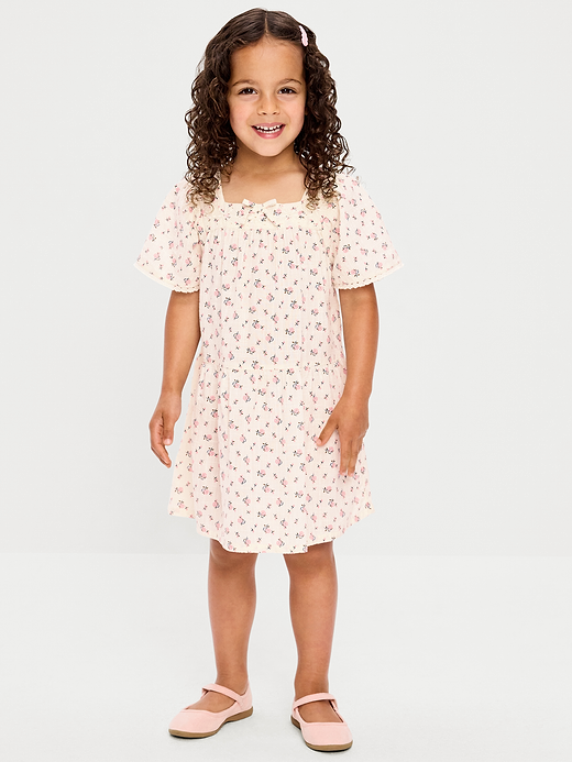 Old Navy Printed Short-Sleeve Dress for Toddler Girls — photo 1