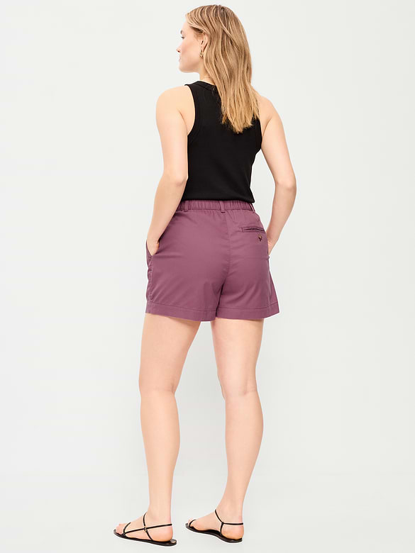 Old Navy High-Waisted OGC Chino Shorts -- 4-inch inseam — photo 6