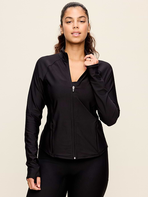 Old Navy PowerSoft Full-Zip Fitted Jacket — photo 6