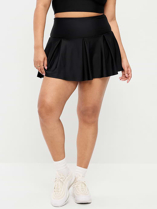 Old Navy Extra High-Waisted Drop-Waist PowerSoft Skort — photo 5