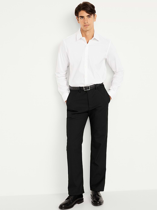 Old Navy 90s Straight-Fit Twill Dress Pants — photo 4