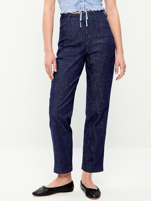 Old Navy High-Waisted Pixie Straight Pants — photo 3
