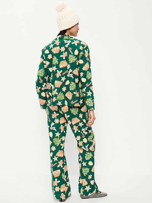 Old Navy Printed Flannel Pajama Pant Set for Women — photo 3