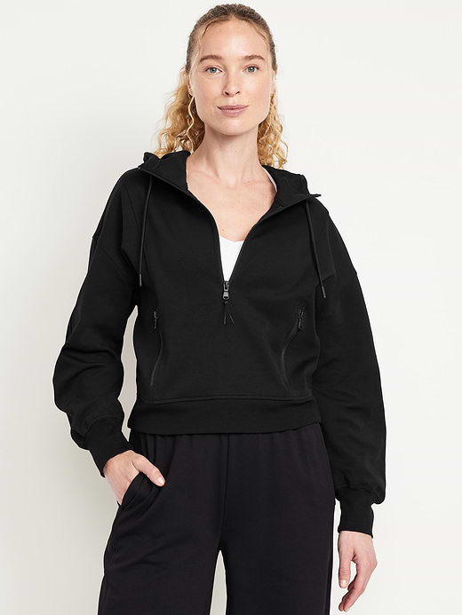 Old Navy Dynamic Fleece Half-Zip Hoodie Sweatshirt — photo 1