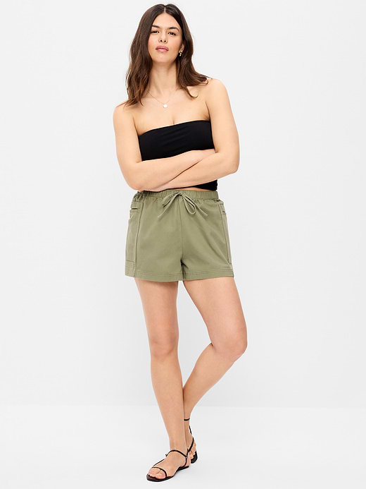 Old Navy High-Waisted Pull-On Utility Shorts — photo 5