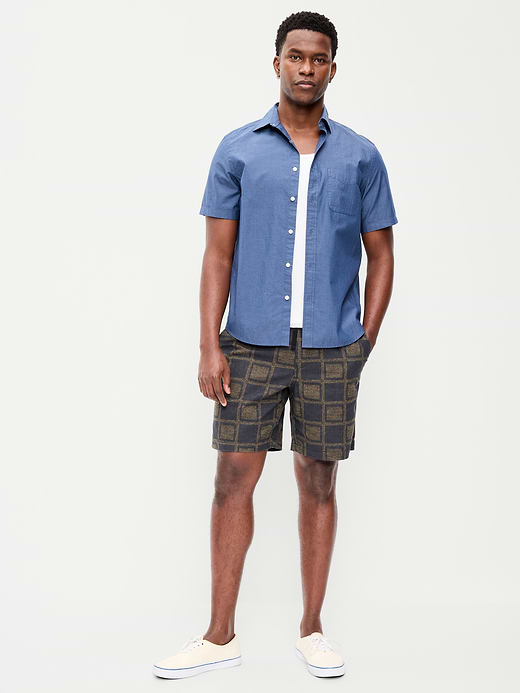 Old Navy Twill Jogger Shorts -- 7-inch inseam