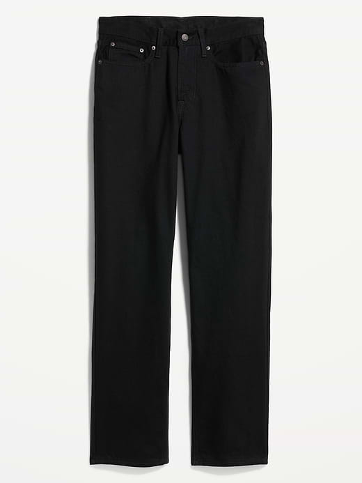 Old Navy Structured Loose Non-Stretch Jeans — photo 5