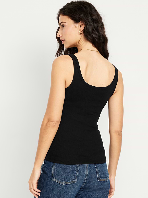 Old Navy First-Layer Ribbed Scoop-Neck Tank Top — photo 3