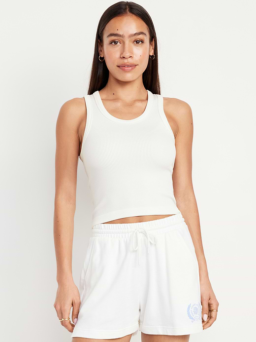 Old Navy Exhale Seamless Fitted Rib Tank — photo 1