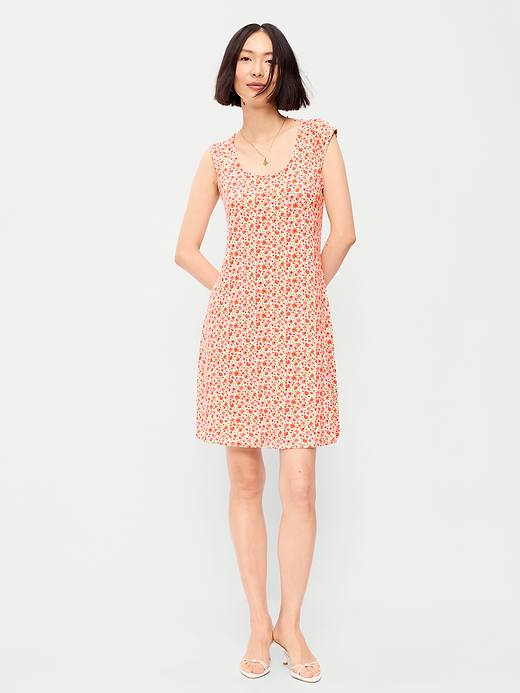 Old Navy Short-Sleeve Scoop-Neck Mini Dress
