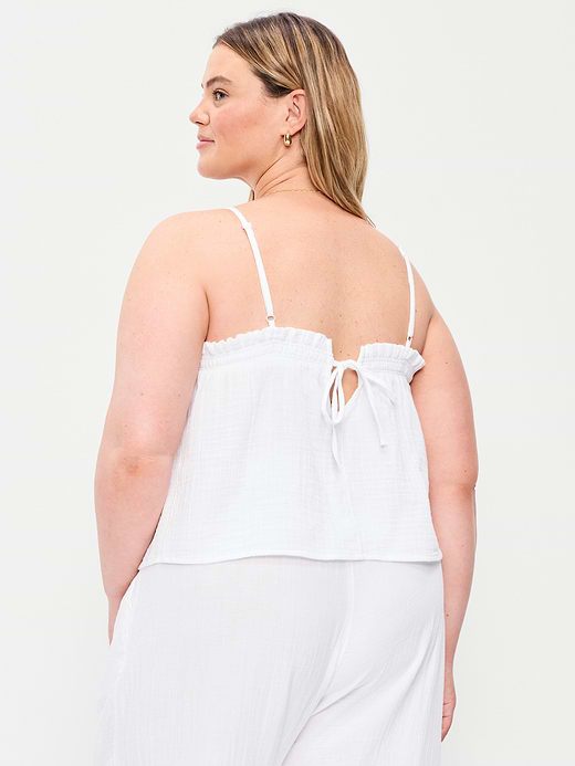 Old Navy Crinkle Gauze Tank Top — photo 8