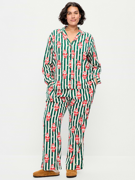 Old Navy Printed Flannel Pajama Pant Set for Women — photo 8