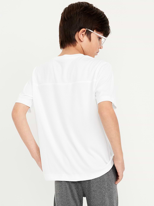 Old Navy Oversized Collared Soccer Jersey T-Shirt for Boys — photo 3