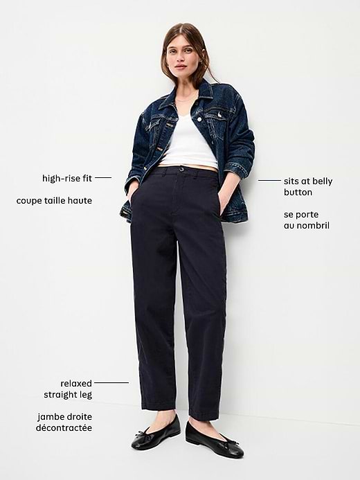 Old Navy High-Waisted OGC Chino Tapered Straight Pants — photo 4