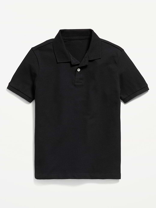 Old Navy School Uniform Pique Polo Shirt for Boys — photo 3