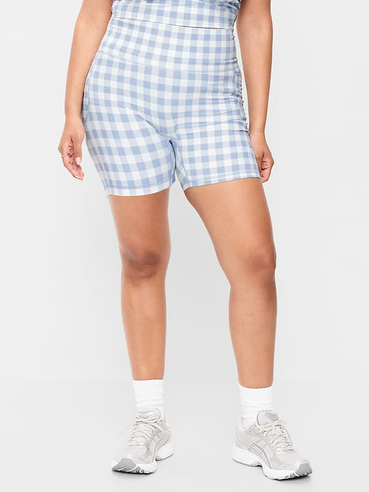 Old Navy Extra-High Waisted PowerSoft Boundless Pocket Biker Shorts-- 6-inch inseam - No Front Seam — photo 7