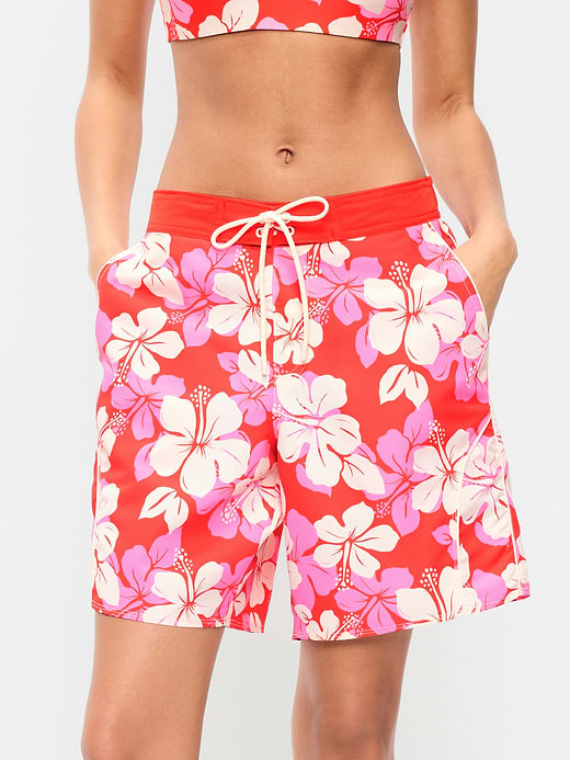 Old Navy Mid-Rise Loose Swim Board Shorts — photo 1